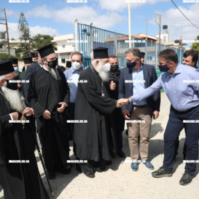 Ο ΑΡΧΙΕΠΙΣΚΟΠΟΣ ΑΘΗΝΩΝ ΚΑΙ ΠΑΣΗΣ ΕΛΛΑΔΟΣ ΙΕΡΩΝΥΜΟΣ ΣΤΟ ΑΡΚΑΛΟΧΩΡΙ