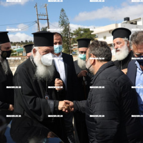 Ο ΑΡΧΙΕΠΙΣΚΟΠΟΣ ΑΘΗΝΩΝ ΚΑΙ ΠΑΣΗΣ ΕΛΛΑΔΟΣ ΙΕΡΩΝΥΜΟΣ ΣΤΟ ΑΡΚΑΛΟΧΩΡΙ