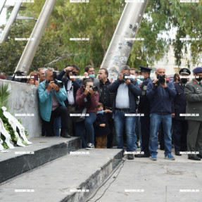 ΚΑΤΑΘΕΣΗ ΣΤΕΦΑΝΩΝ ΓΙΑ ΤΗΝ 28η ΟΚΤΩΒΡΙΟΥ