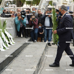 ΚΑΤΑΘΕΣΗ ΣΤΕΦΑΝΩΝ ΓΙΑ ΤΗΝ 28η ΟΚΤΩΒΡΙΟΥ