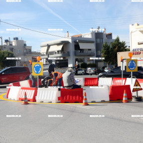 ΕΡΓΑ ΚΥΚΛΙΚΟΥ ΚΟΜΒΟΥ ΣΤΟΝ ΑΗ ΓΙΑΝΝΗ ΧΩΣΤΟ