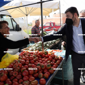 ΕΠΙΣΚΕΨΗ ΤΟΥ ΝΙΚΟΥ ΑΝΔΡΟΥΛΑΚΗ ΣΤΟ ΑΡΚΑΛΟΧΩΡΙ