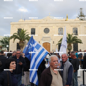 ΟΜΙΛΙΑ ΜΗΤΣΟΤΑΚΗ ΣΤΗΝ ΠΛΑΤΕΙΑ ΑΓΙΟΥ ΤΙΤΟΥ