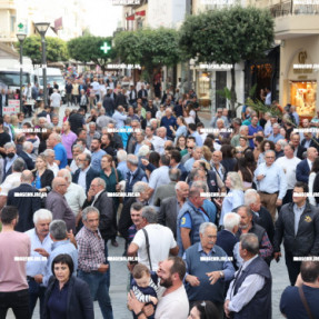 ΟΜΙΛΙΑ ΜΗΤΣΟΤΑΚΗ ΣΤΗΝ ΠΛΑΤΕΙΑ ΑΓΙΟΥ ΤΙΤΟΥ