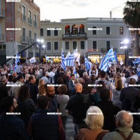 ΟΜΙΛΙΑ ΜΗΤΣΟΤΑΚΗ ΣΤΗΝ ΠΛΑΤΕΙΑ ΑΓΙΟΥ ΤΙΤΟΥ