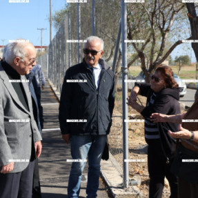 ΕΠΙΣΚΕΨΗ ΔΗΜΑΡΧΟΥ ΣΤΗΝ ΝΕΑ ΛΑΙΚΗ ΑΓΟΡΑ ΣΤΗΝ ΑΛΙΚΑΡΝΑΣΣΟ